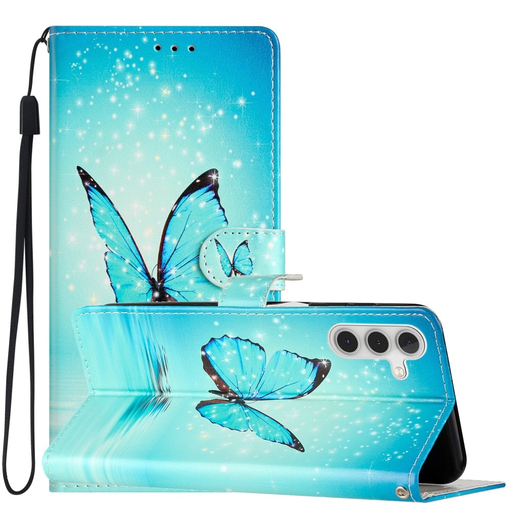 Samsung Galaxy A54 Smartphonehoesje blauwe vlinders