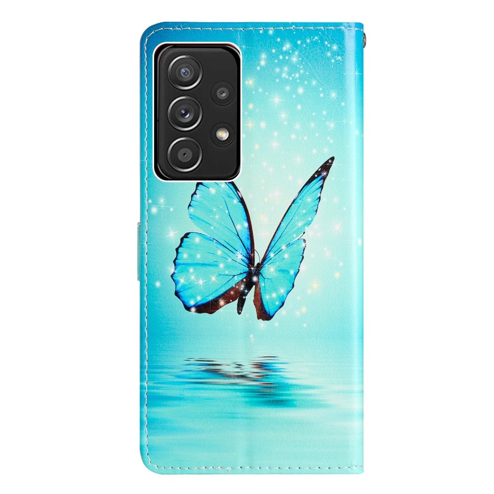 Samsung Galaxy A53 Smartphonehoesje blauwe vlinders