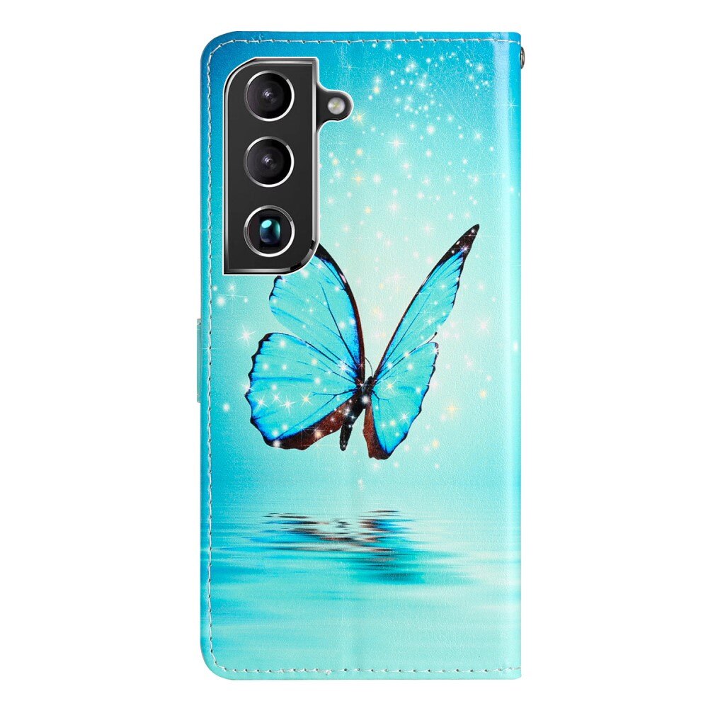 Samsung Galaxy S22 Smartphonehoesje blauwe vlinders