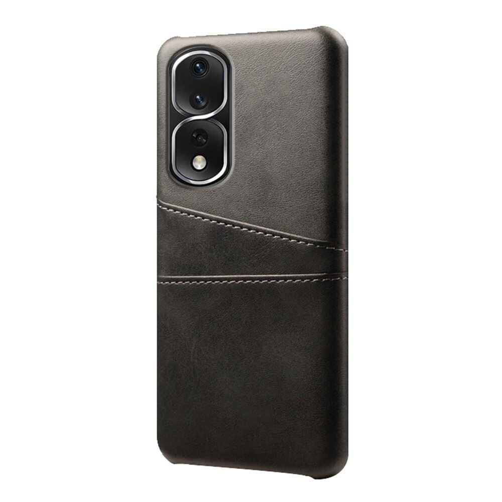 Card Slots Case Honor 80 Pro zwart