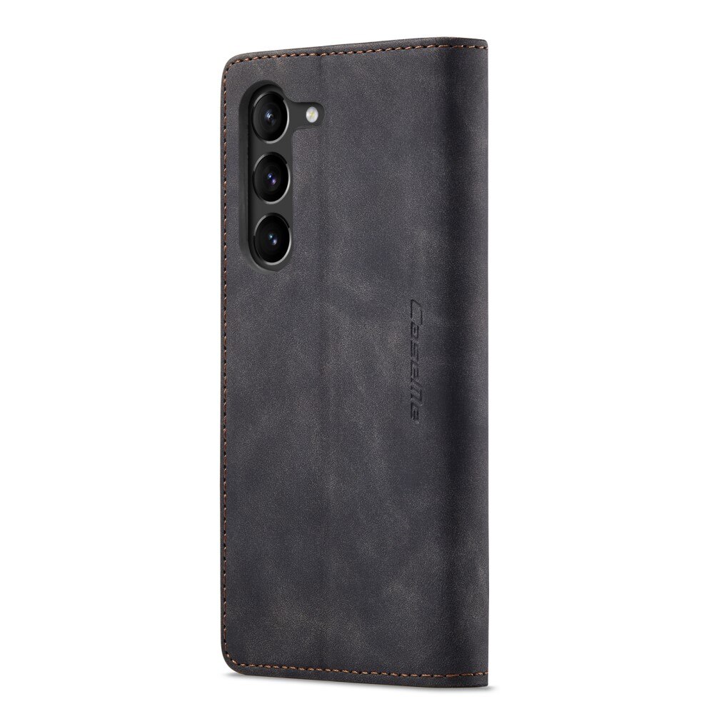 Slim Bookcover Hoesje Samsung Galaxy S23 Plus Zwart