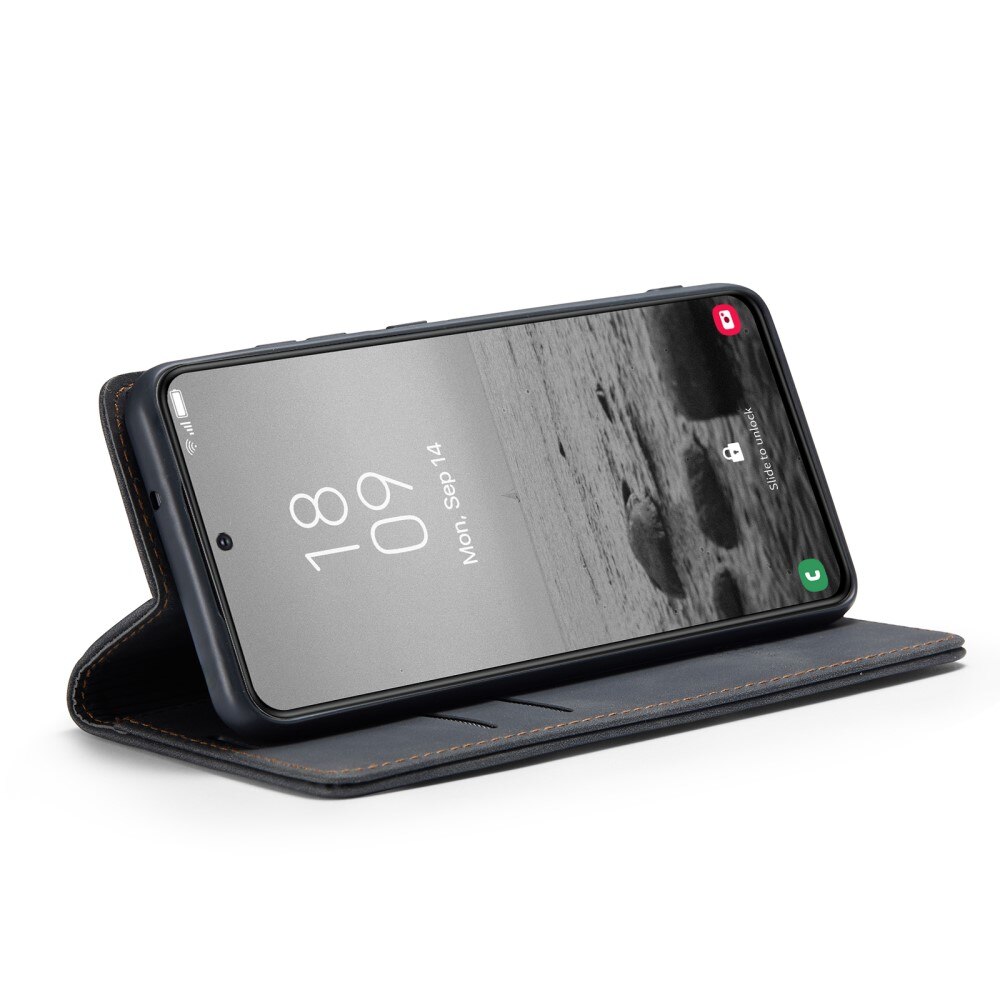 Slim Bookcover Hoesje Samsung Galaxy S23 Plus Zwart