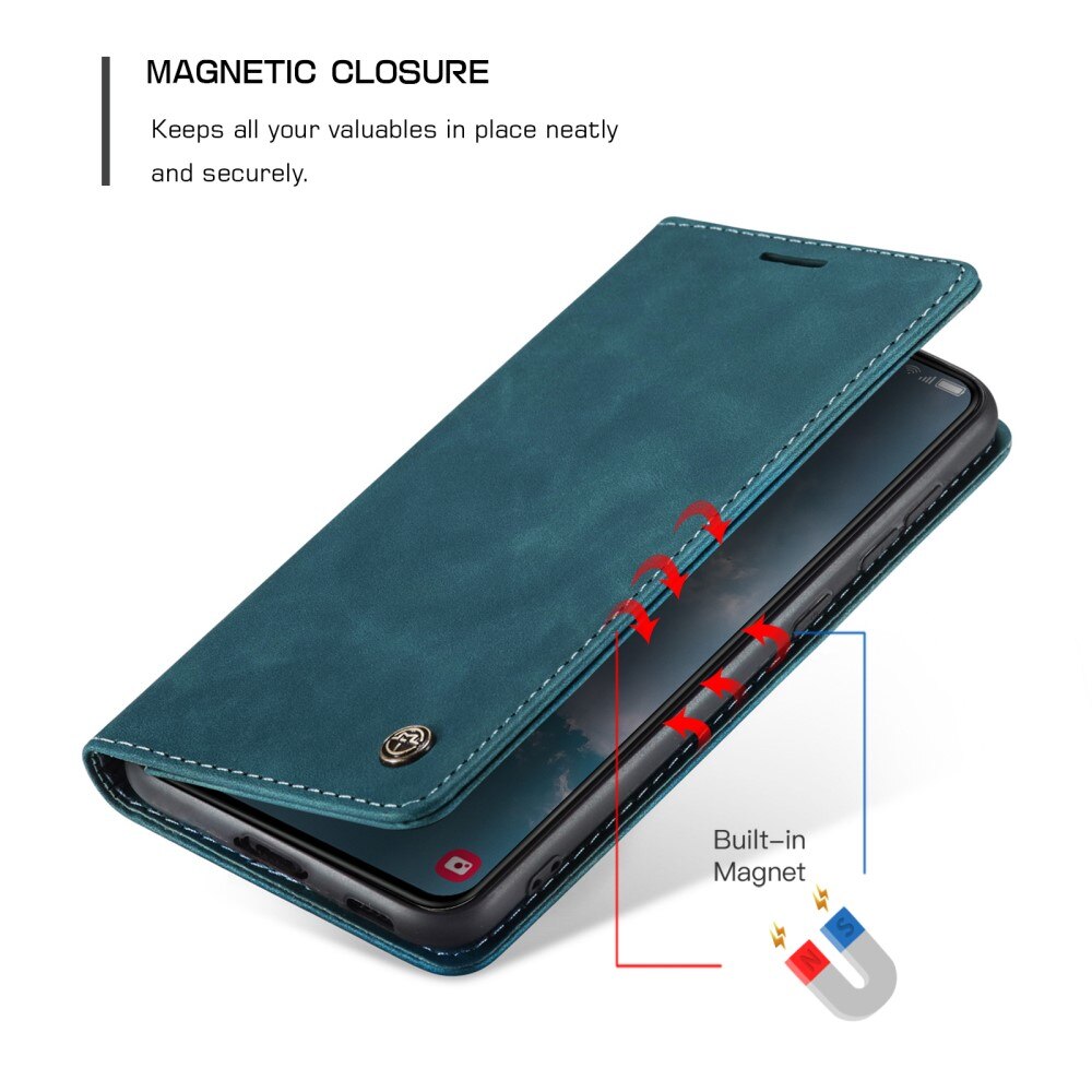 Slim Bookcover Hoesje Samsung Galaxy S23 Plus Blauw