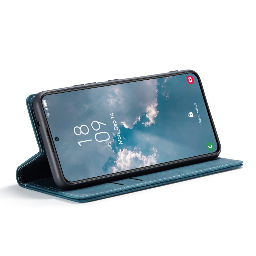 Slim Bookcover Hoesje Samsung Galaxy S23 Plus Blauw