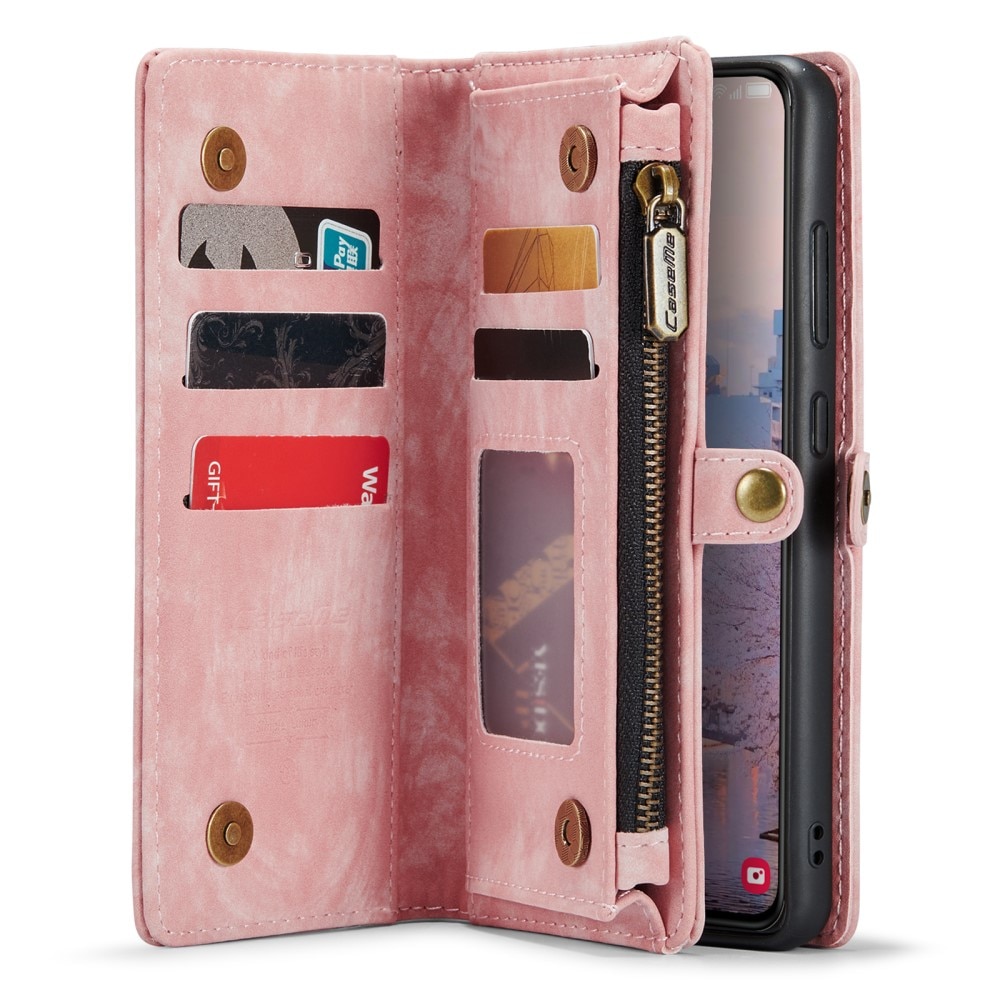 Multi-slot Hoesje Samsung Galaxy S23 roze