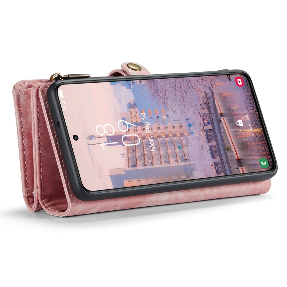 Multi-slot Hoesje Samsung Galaxy S23 roze