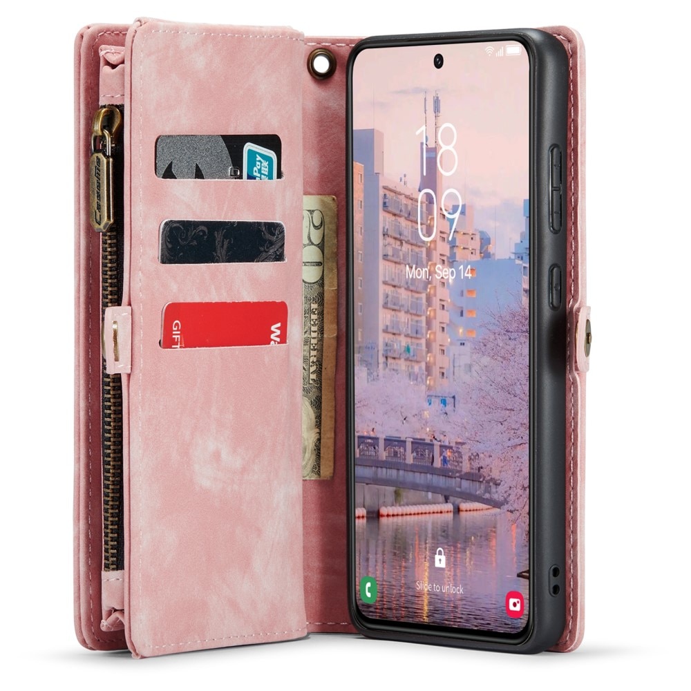 Multi-slot Hoesje Samsung Galaxy S23 roze