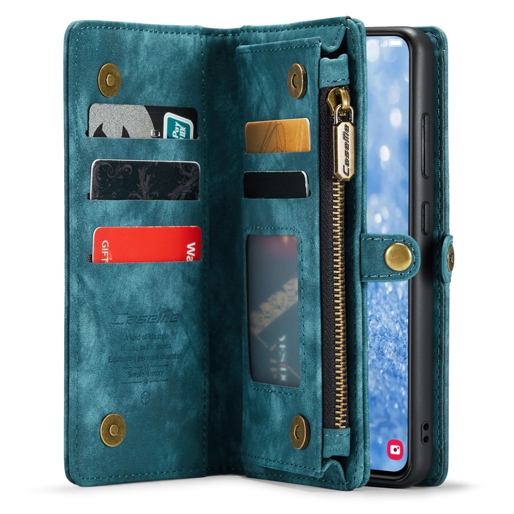 Multi-slot Hoesje Samsung Galaxy S23 blauw