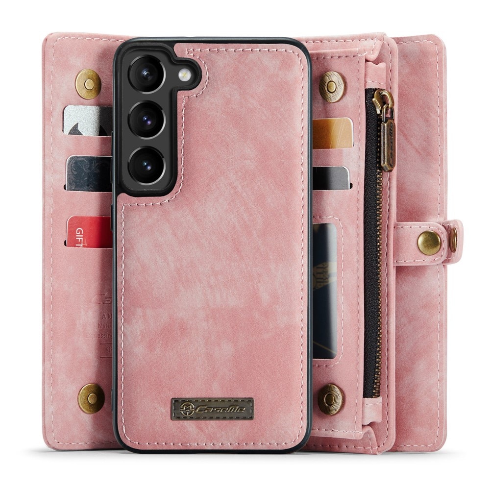 Multi-slot Hoesje Samsung Galaxy S23 Plus roze