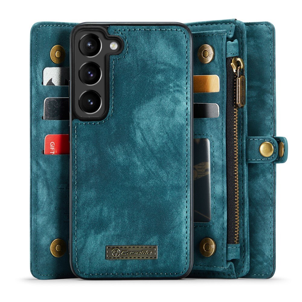 Multi-slot Hoesje Samsung Galaxy S23 Plus Blauw