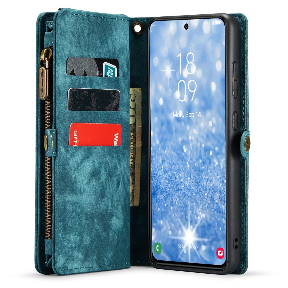 Multi-slot Hoesje Samsung Galaxy S23 Plus blauw