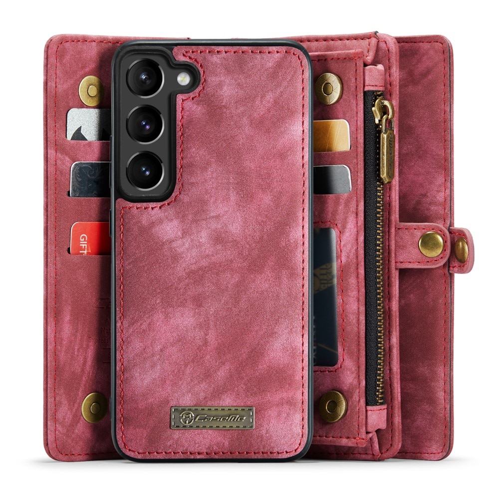 Multi-slot Hoesje Samsung Galaxy S23 Plus rood