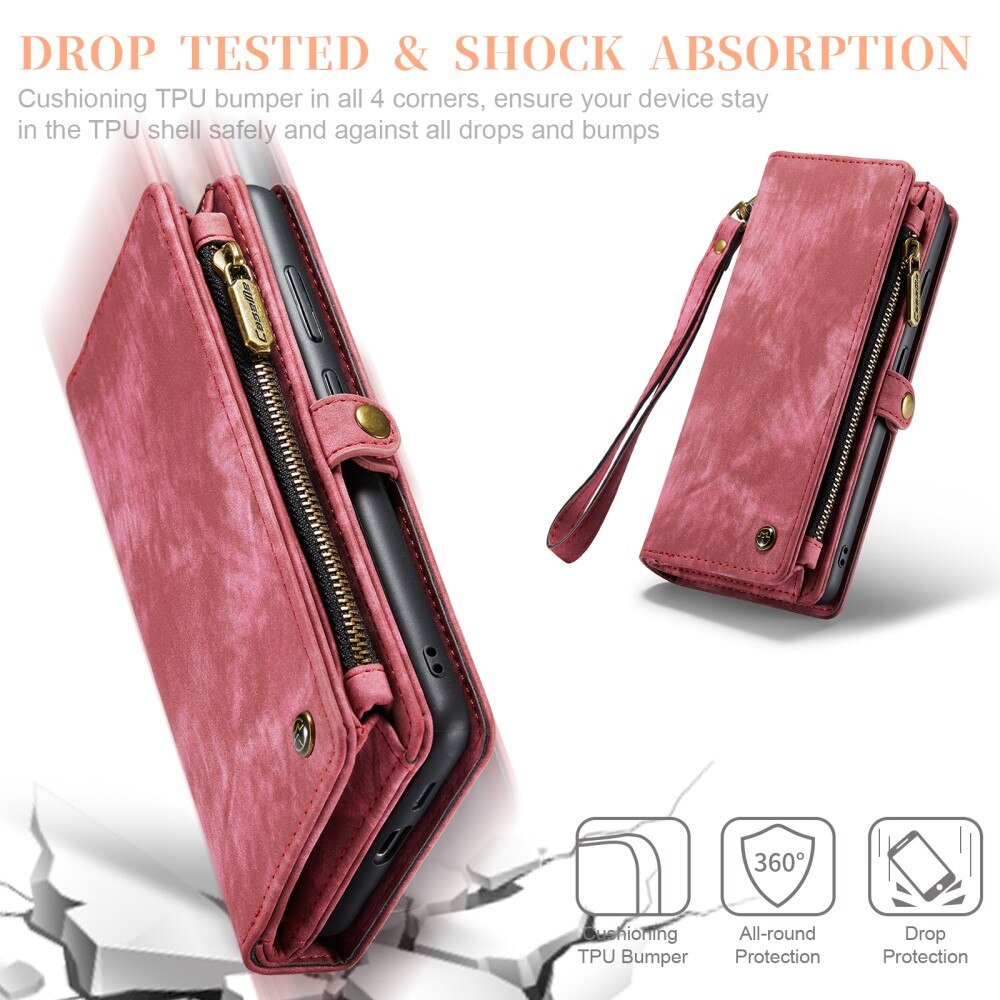 Multi-slot Hoesje Samsung Galaxy S23 Plus Rood