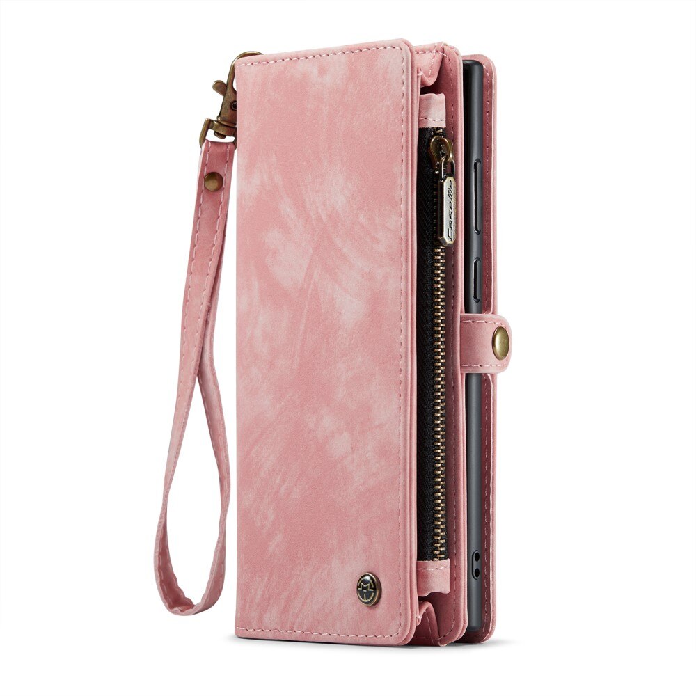 Multi-slot Hoesje Samsung Galaxy S23 Ultra Roze