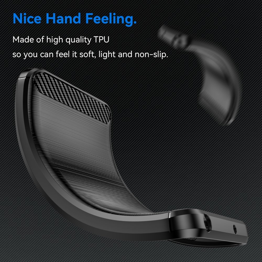 Hoesje TPU Brushed Xiaomi 13 Lite Zwart