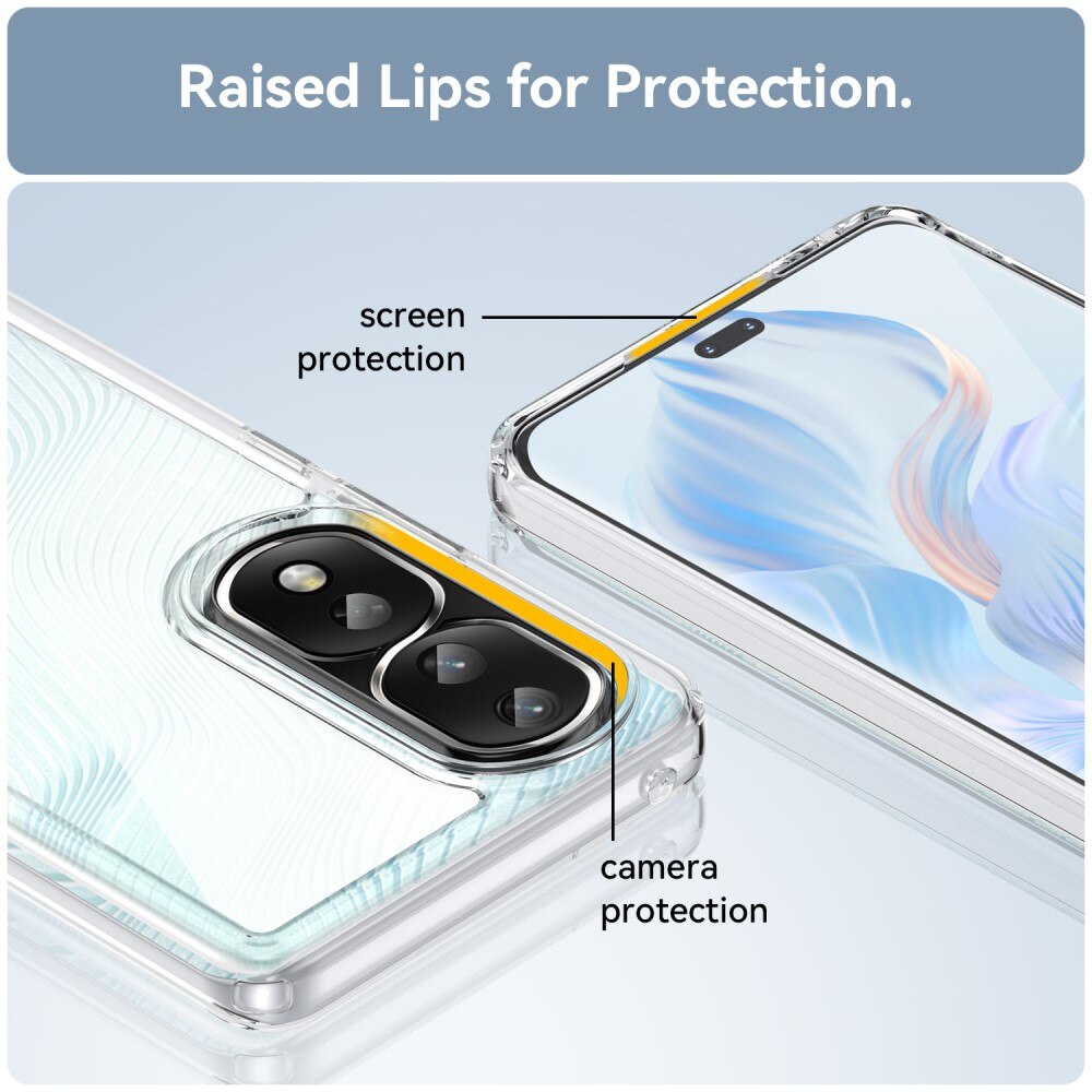 Crystal Hybrid Case Honor 80 Pro transparant