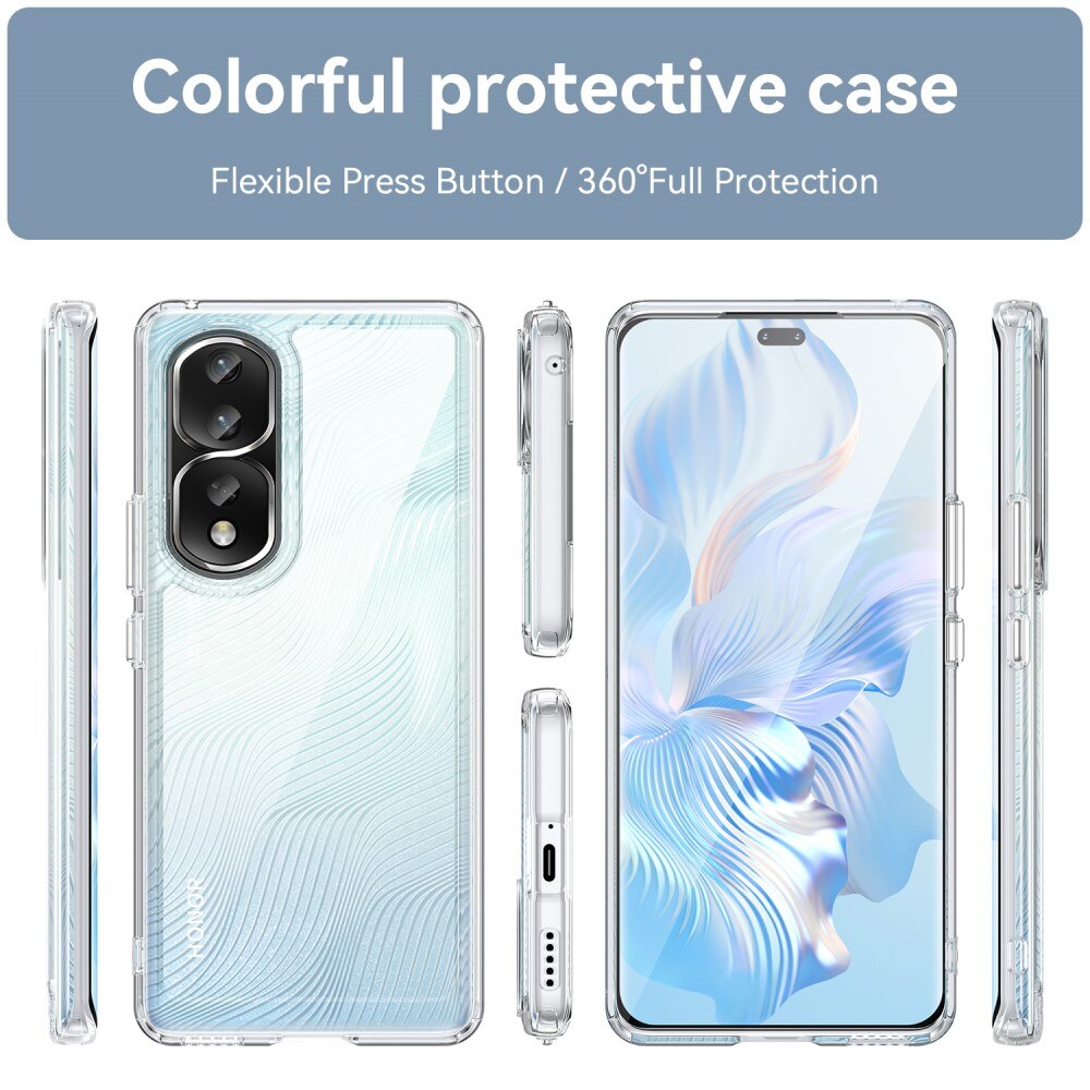 Crystal Hybrid Case Honor 80 Pro transparant