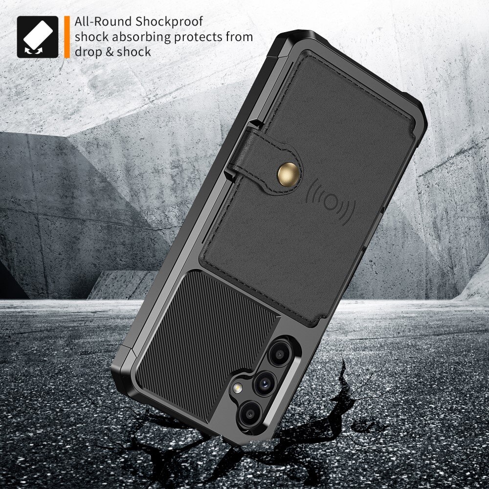 Samsung Galaxy A14 Tough Multi-slot Case zwart