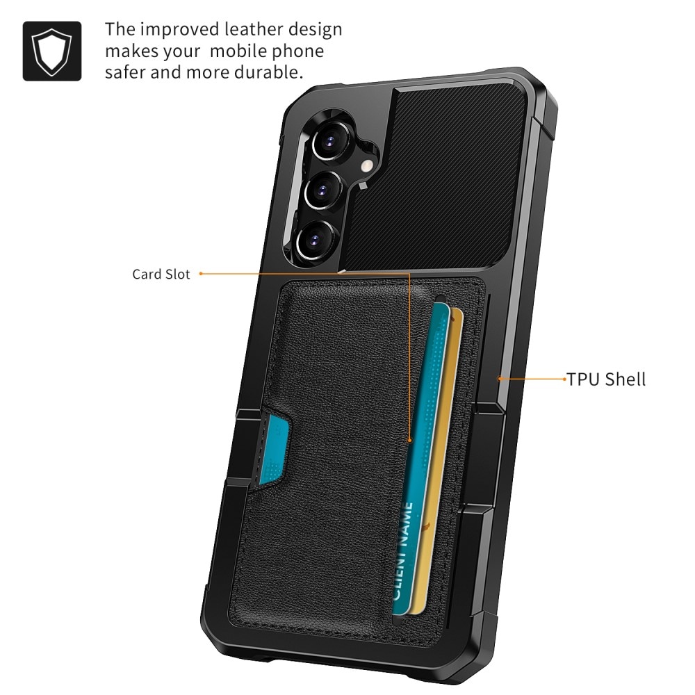 Samsung Galaxy A54 Tough Card Case zwart