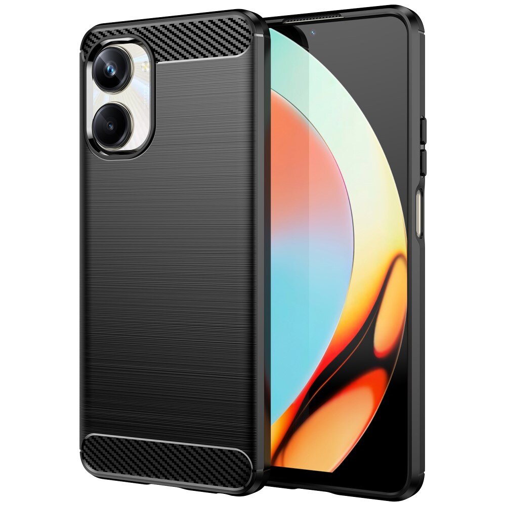 Hoesje TPU Brushed Realme 10 Pro zwart