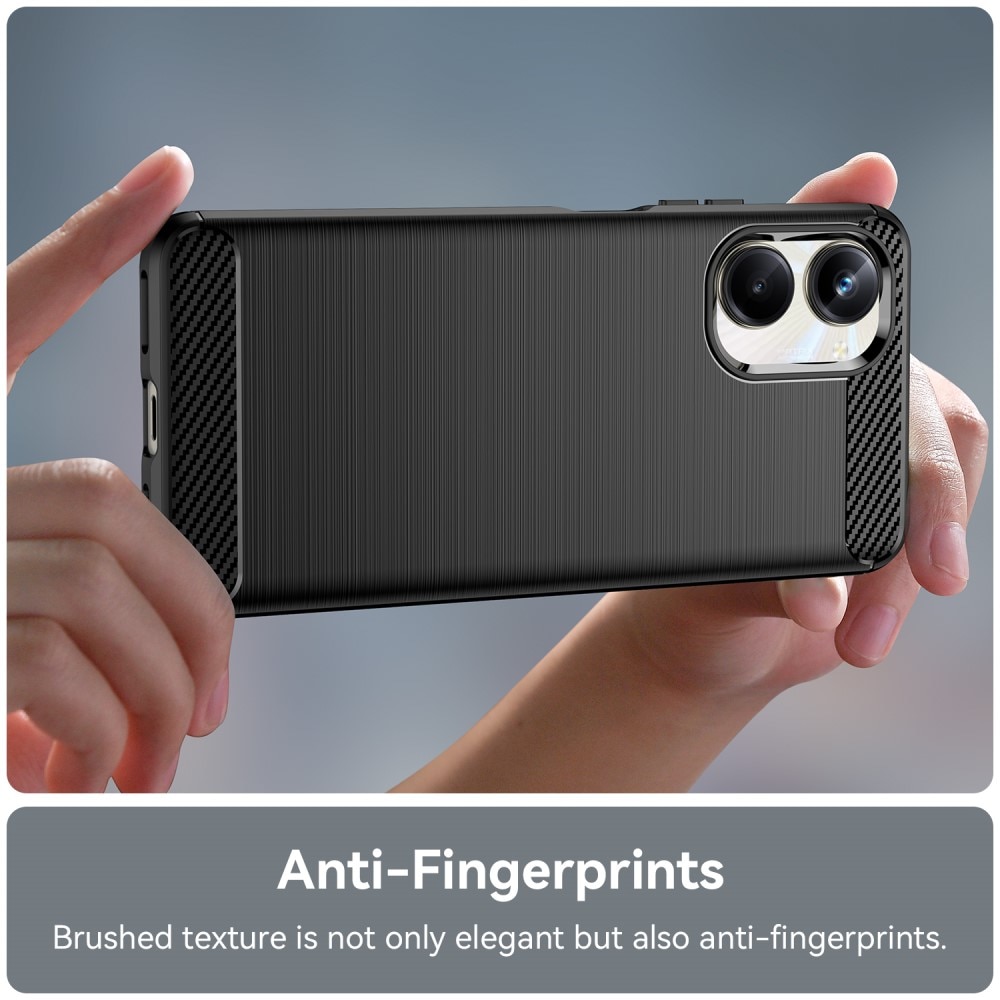 Hoesje TPU Brushed Realme 10 Pro Zwart