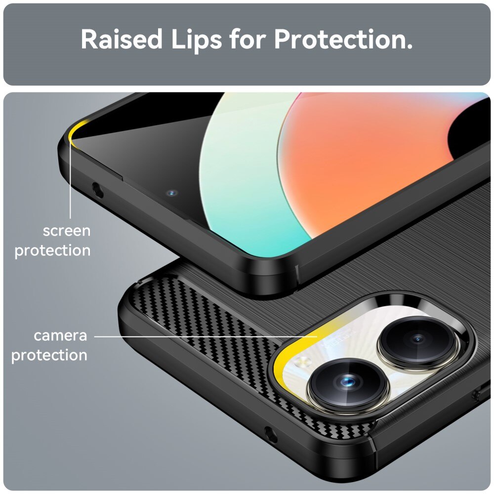 Hoesje TPU Brushed Realme 10 Pro Zwart