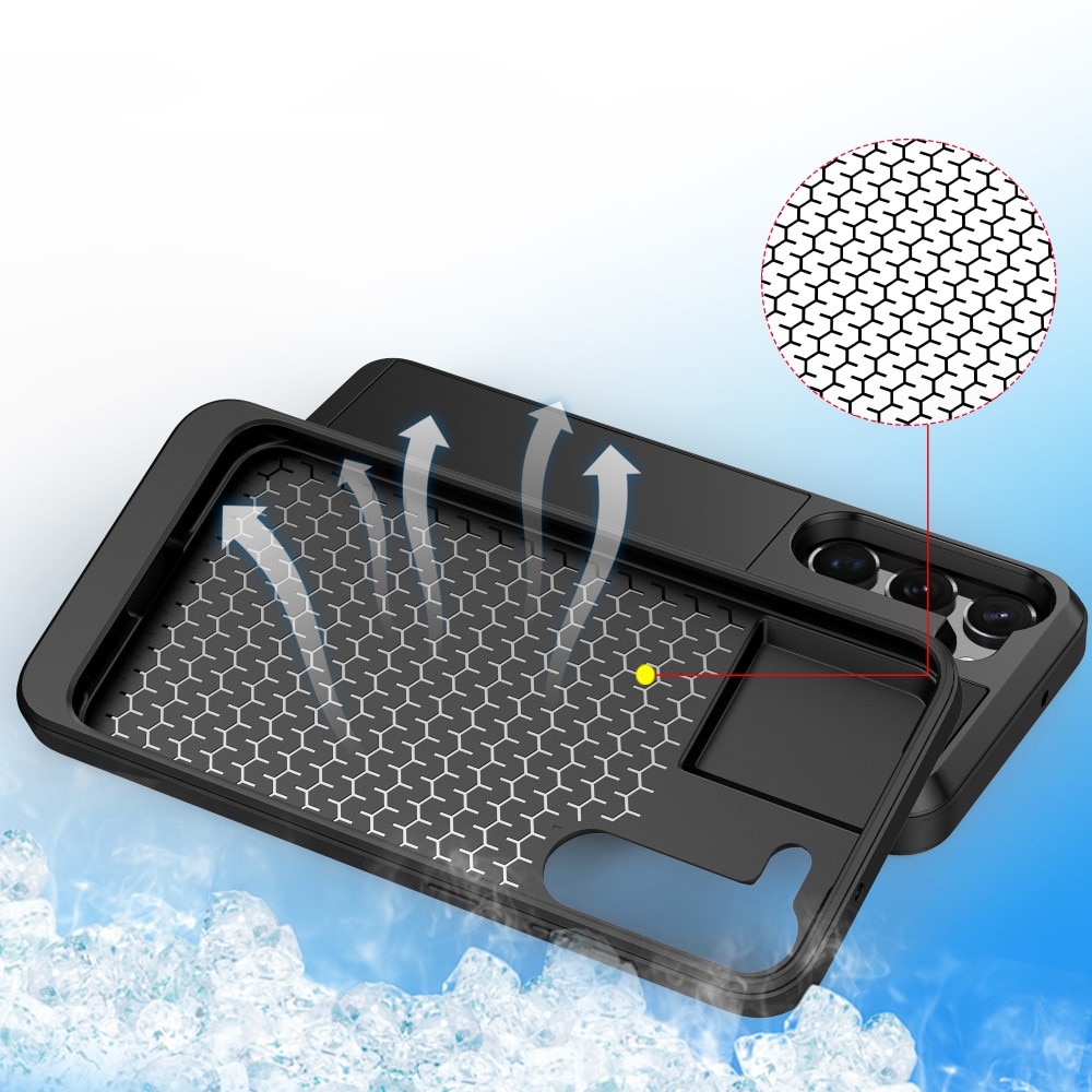 Samsung Galaxy S23 Plus Hoesje met Cardslot Zwart
