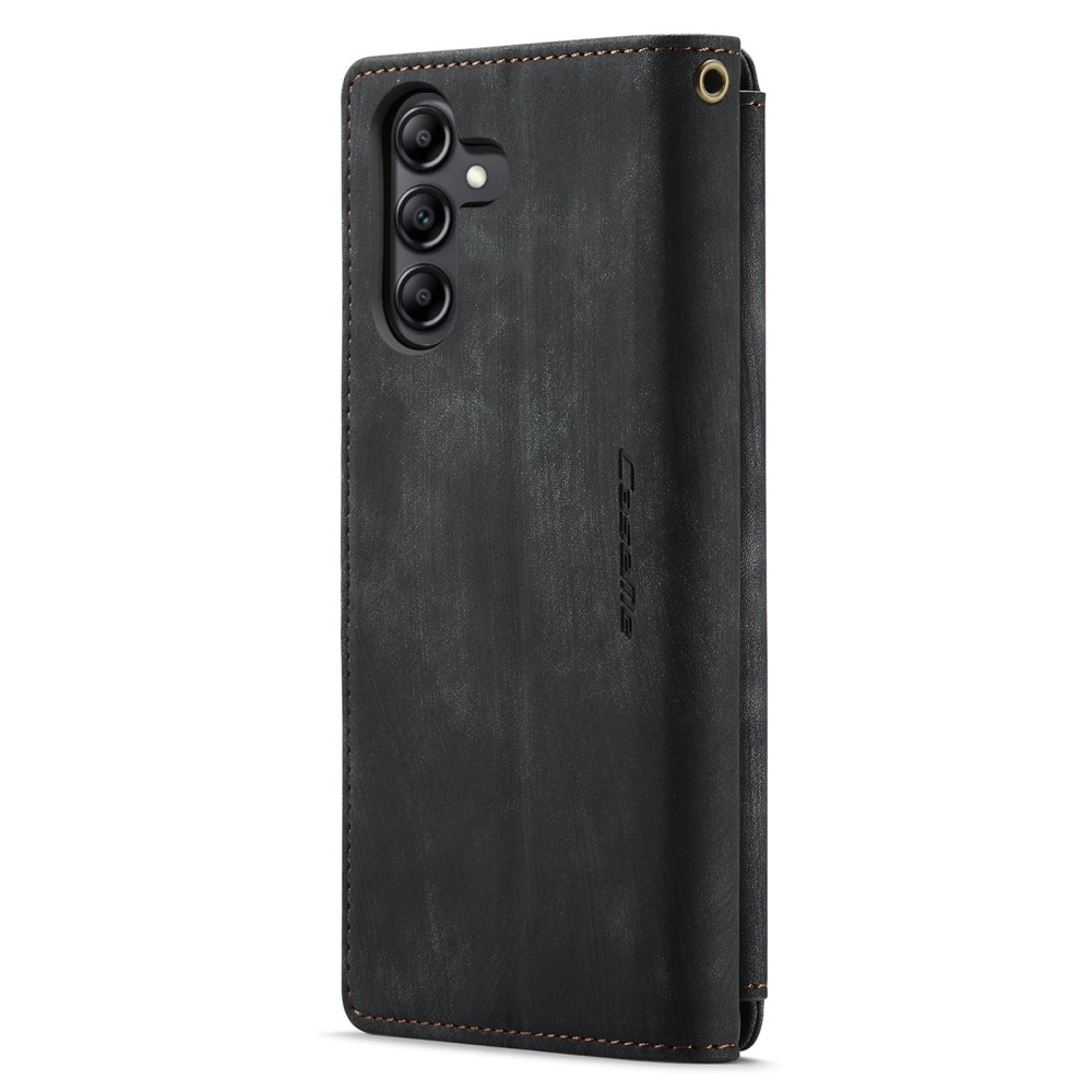 Bookcover hoesje Rits Samsung Galaxy A14 Zwart