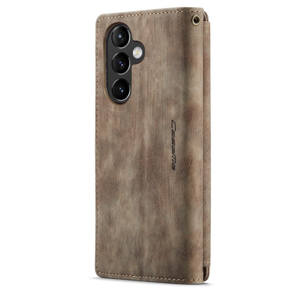 Bookcover hoesje Rits Samsung Galaxy A54 Bruin