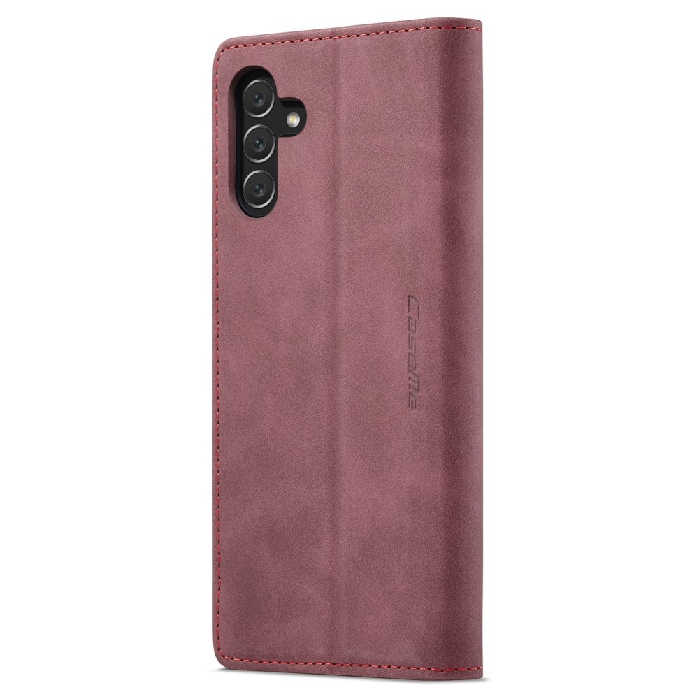 Slim Bookcover Hoesje Samsung Galaxy A14 Rood