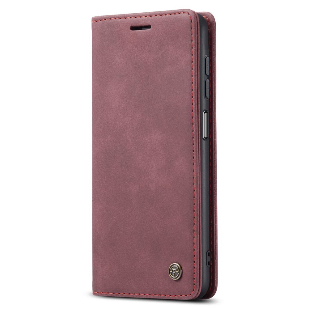 Slim Bookcover Hoesje Samsung Galaxy A14 Rood