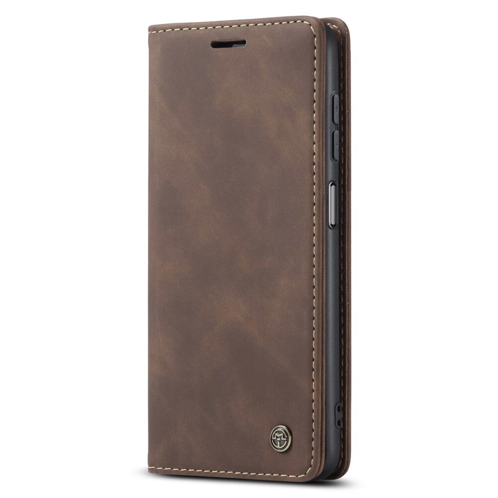 Slim Bookcover Hoesje Samsung Galaxy A14 Bruin