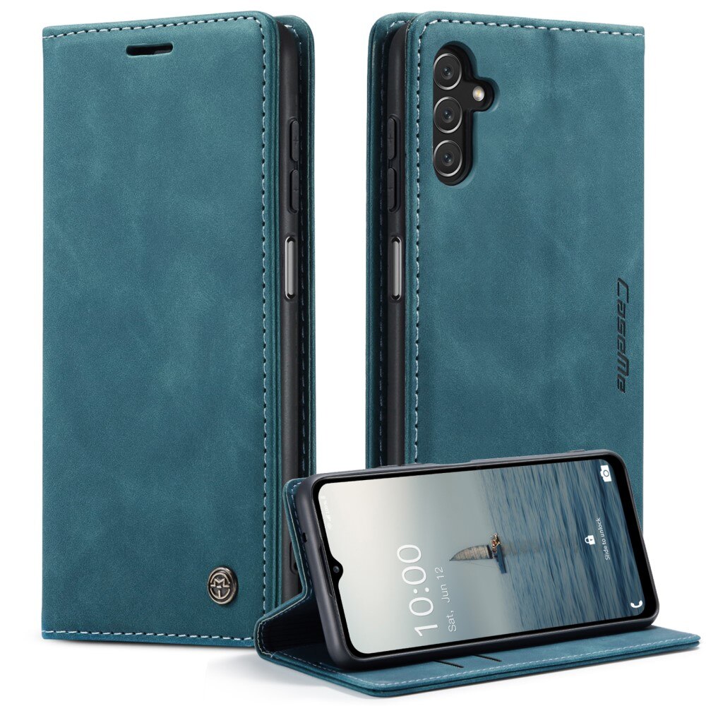 Slim Bookcover Hoesje Samsung Galaxy A14 Blauw