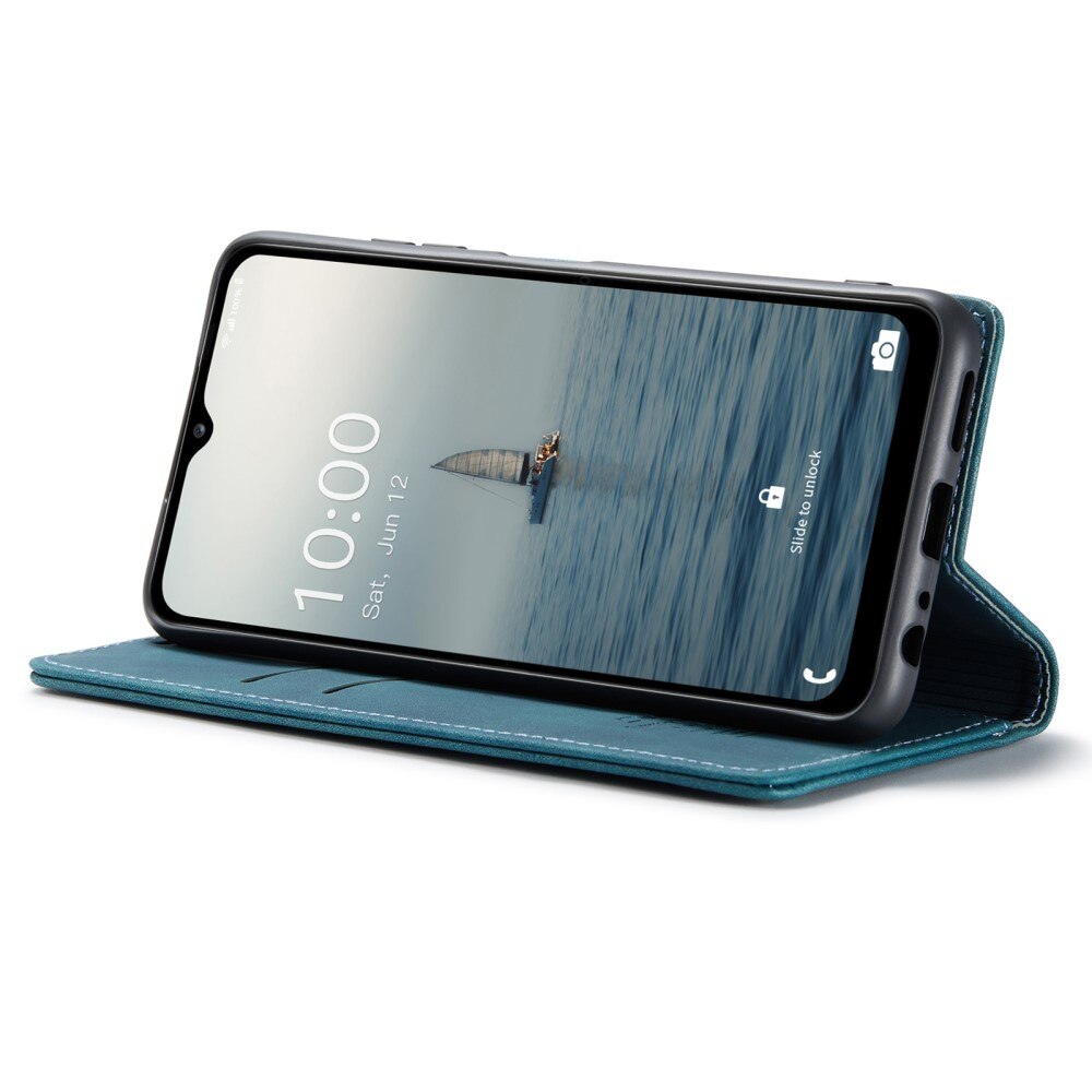 Slim Bookcover Hoesje Samsung Galaxy A14 Blauw
