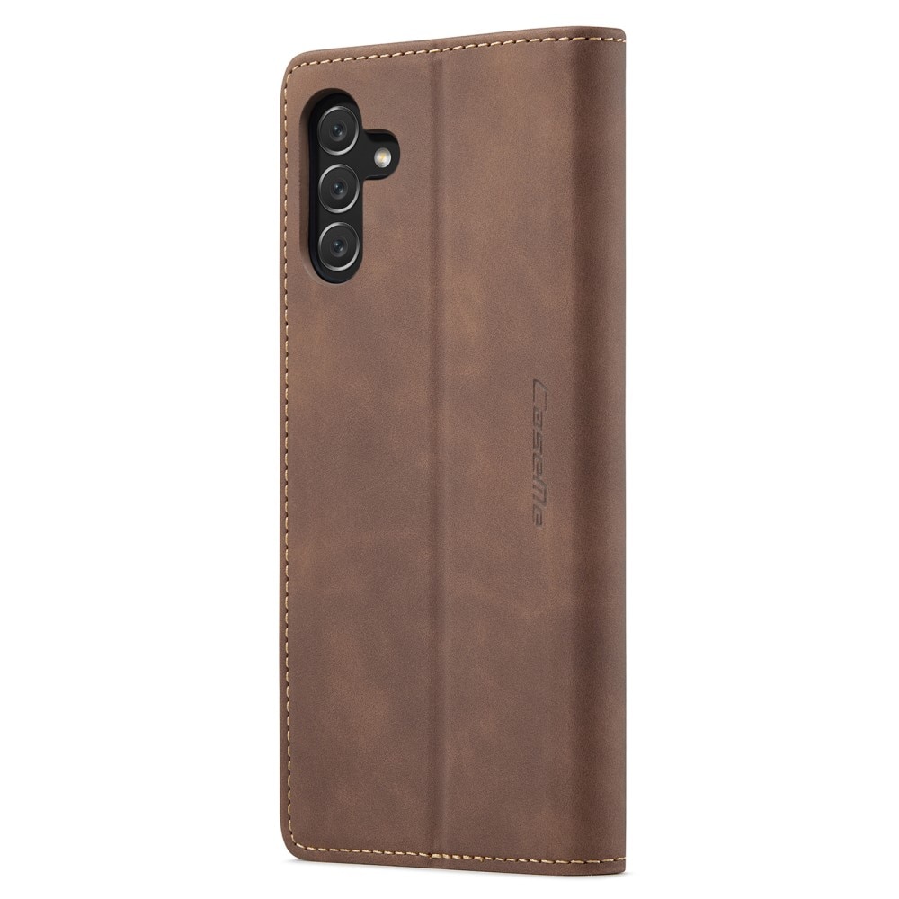 Slim Bookcover Hoesje Samsung Galaxy A34 Bruin