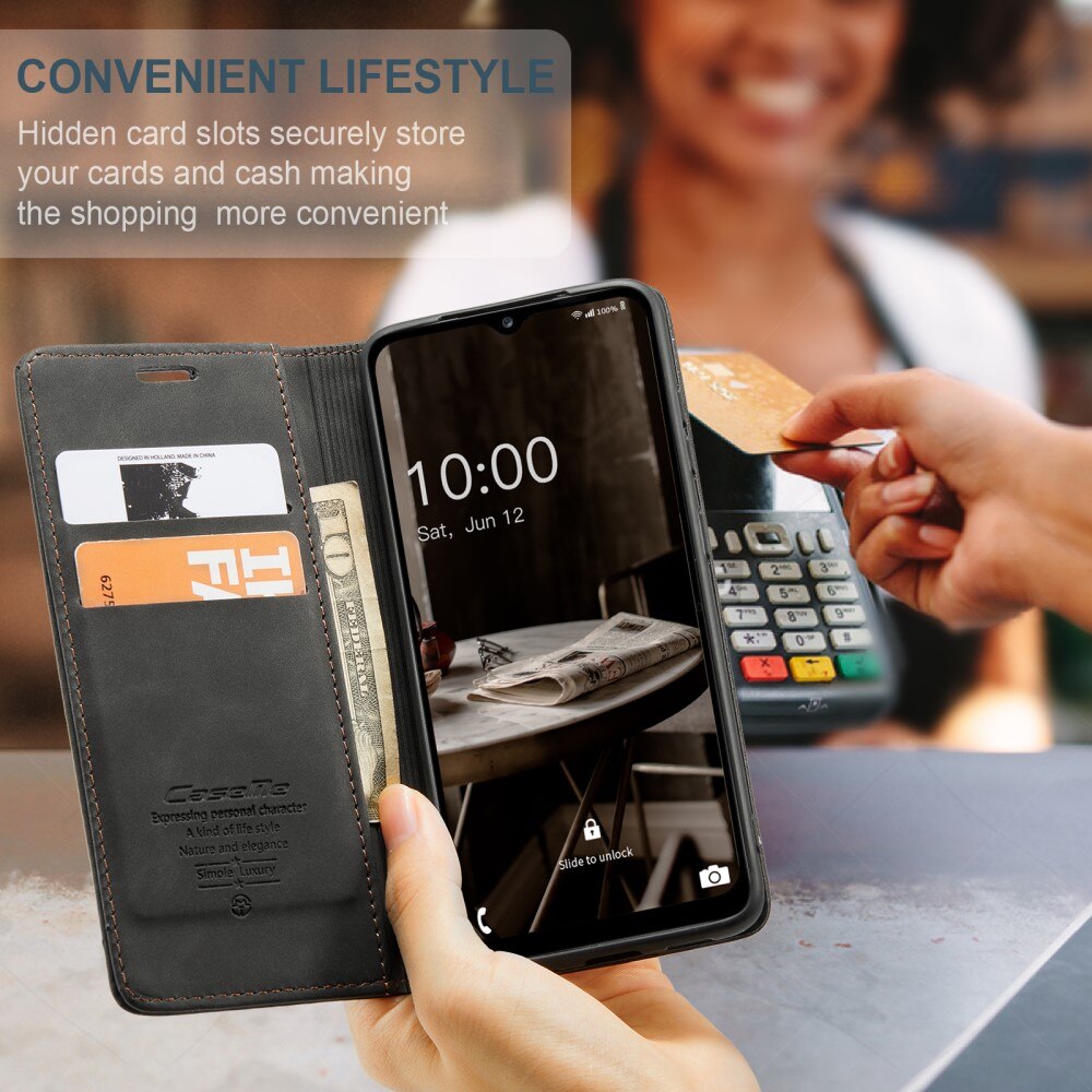 Slim Bookcover Hoesje Samsung Galaxy A34 Zwart