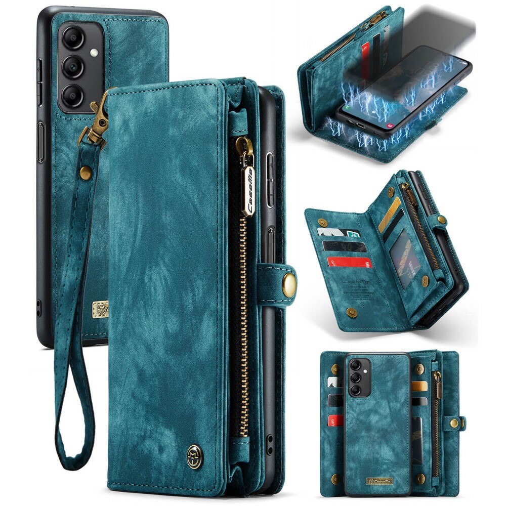 Multi-slot Hoesje Samsung Galaxy A14 Blauw