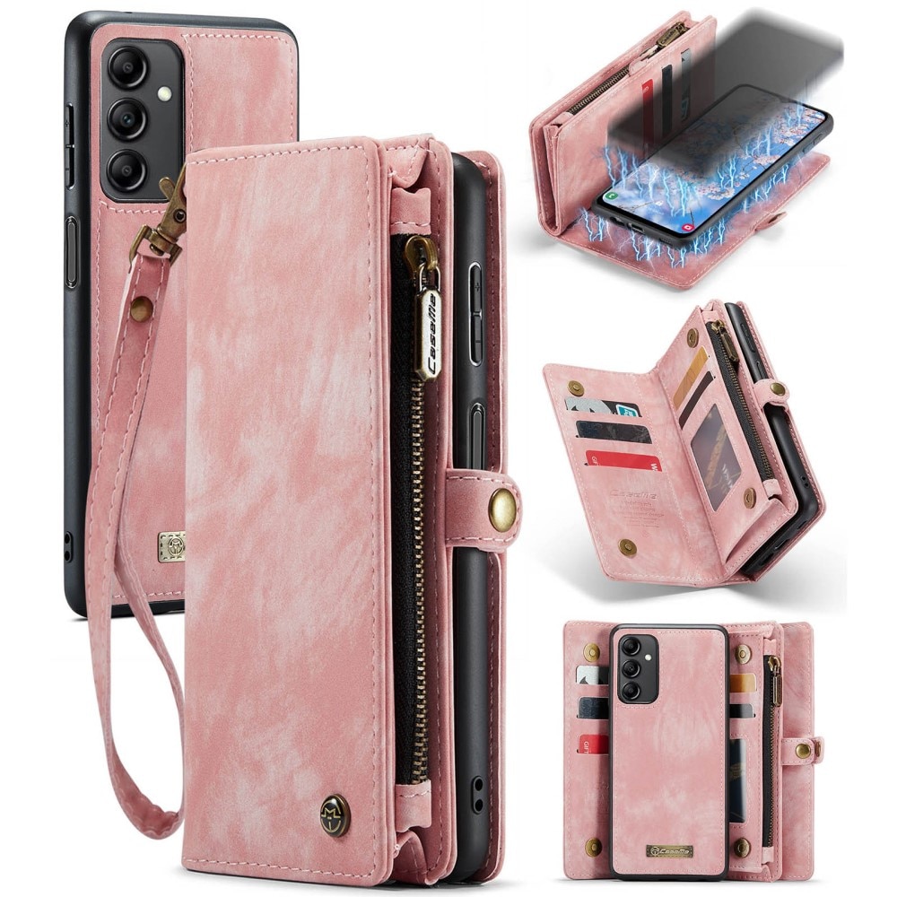 Multi-slot Hoesje Samsung Galaxy A14 roze
