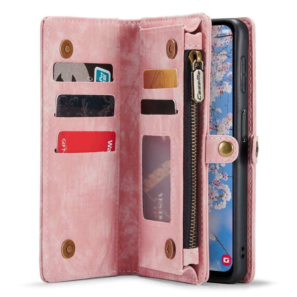 Multi-slot Hoesje Samsung Galaxy A14 Roze