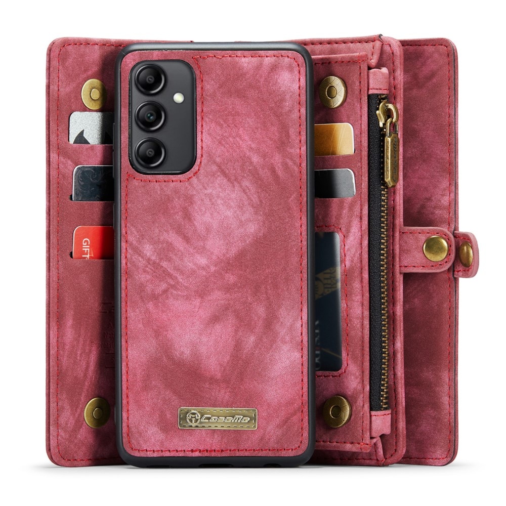 Multi-slot Hoesje Samsung Galaxy A14 Rood