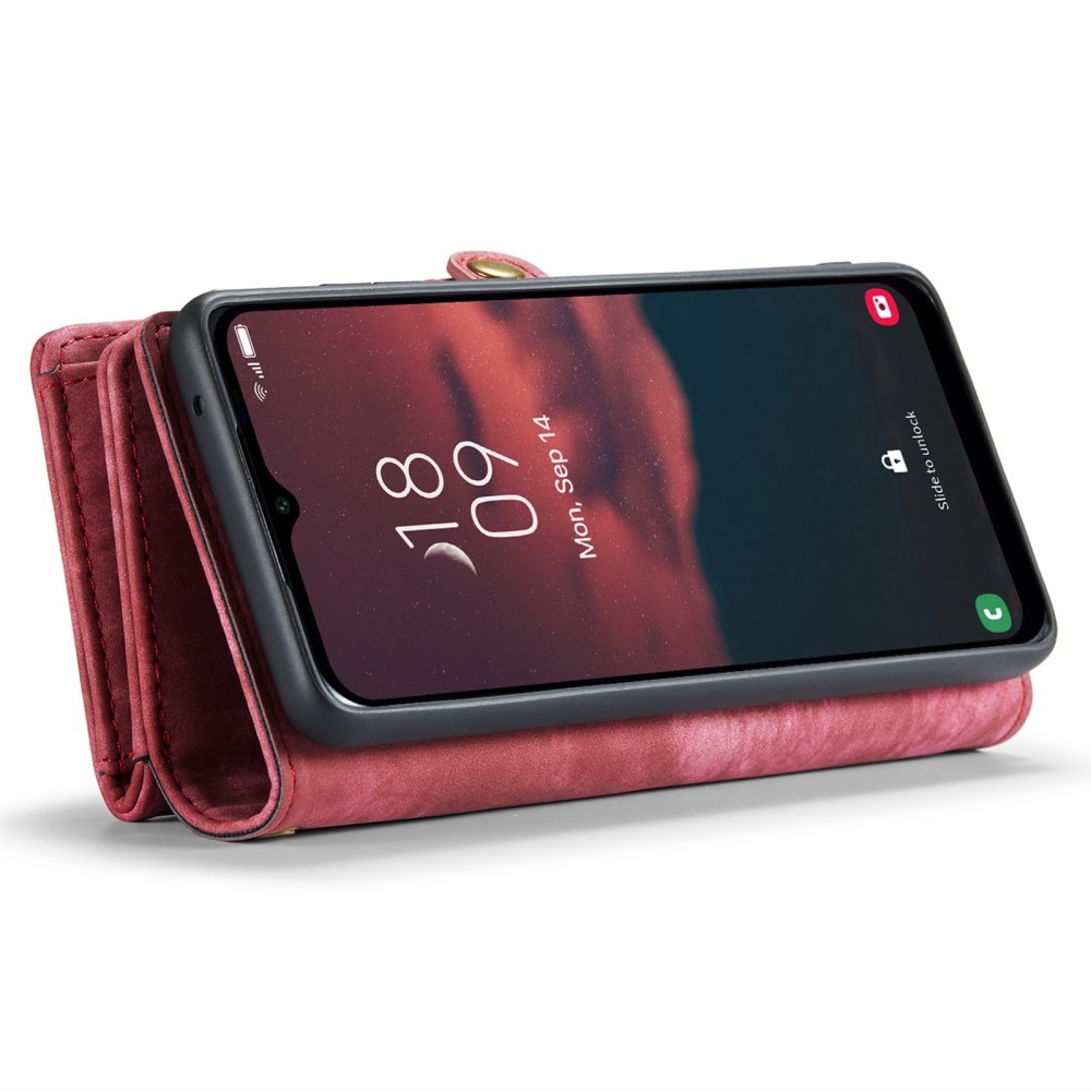 Multi-slot Hoesje Samsung Galaxy A14 rood