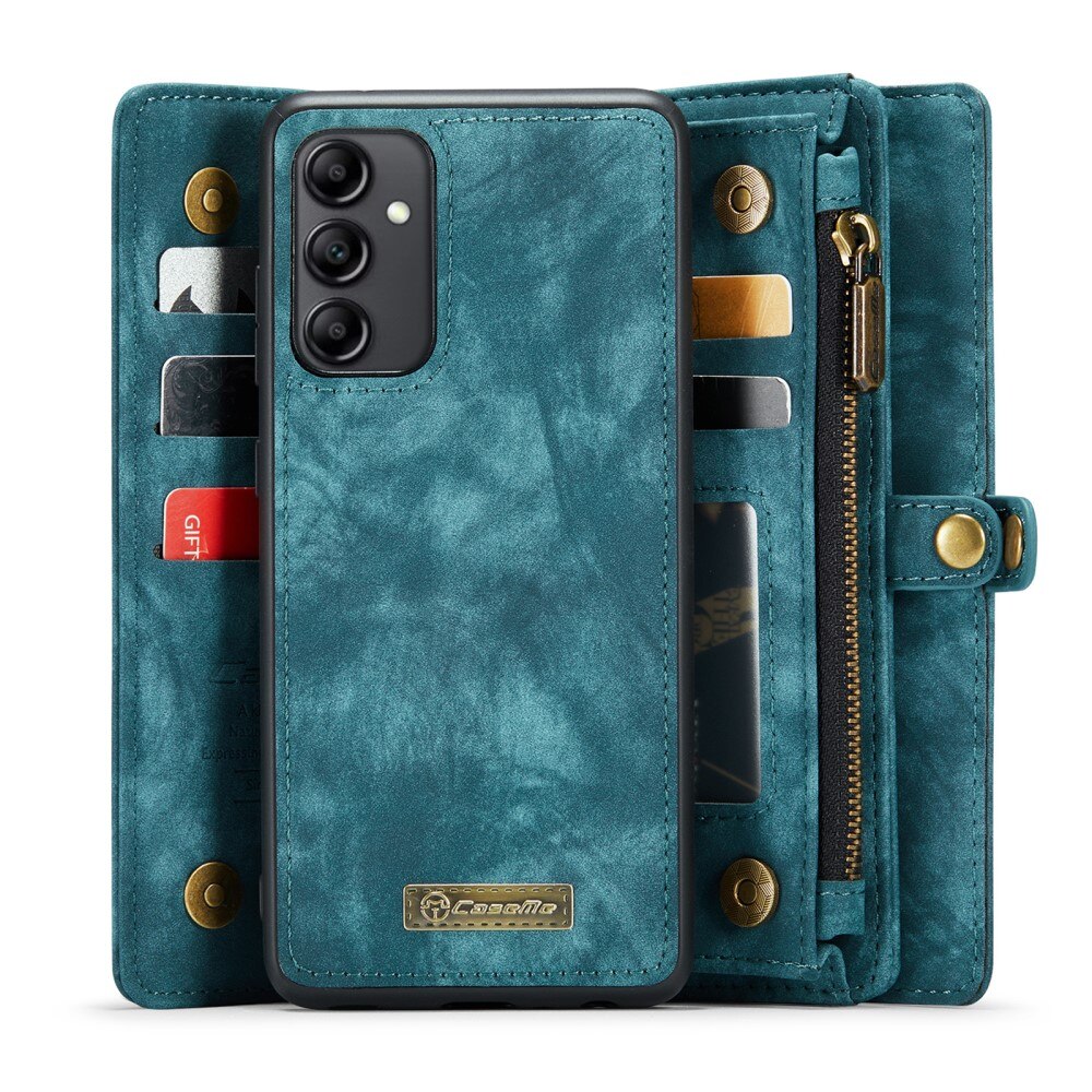Multi-slot Hoesje Samsung Galaxy A34 Blauw