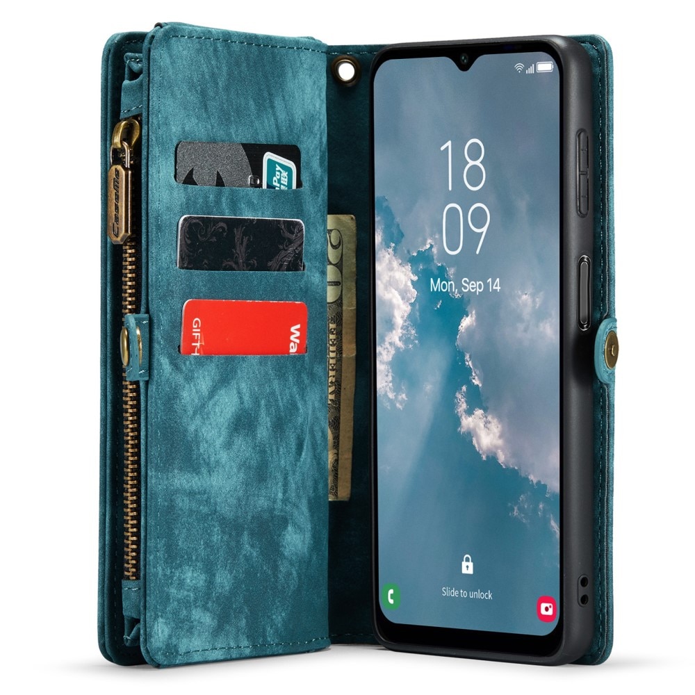 Multi-slot Hoesje Samsung Galaxy A34 Blauw