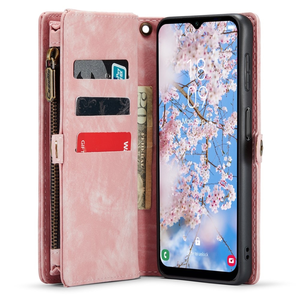 Multi-slot Hoesje Samsung Galaxy A34 roze