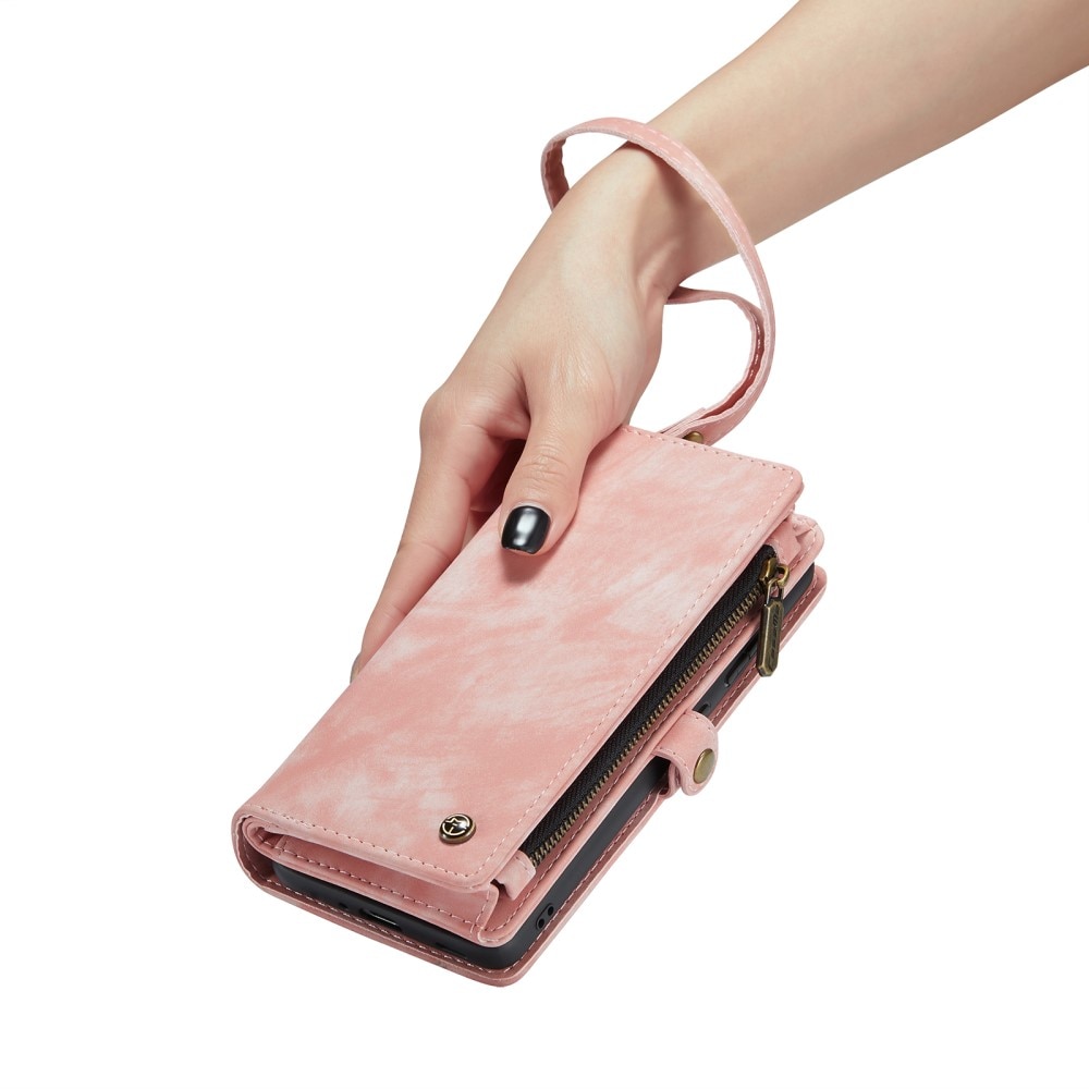 Multi-slot Hoesje Samsung Galaxy A34 Roze