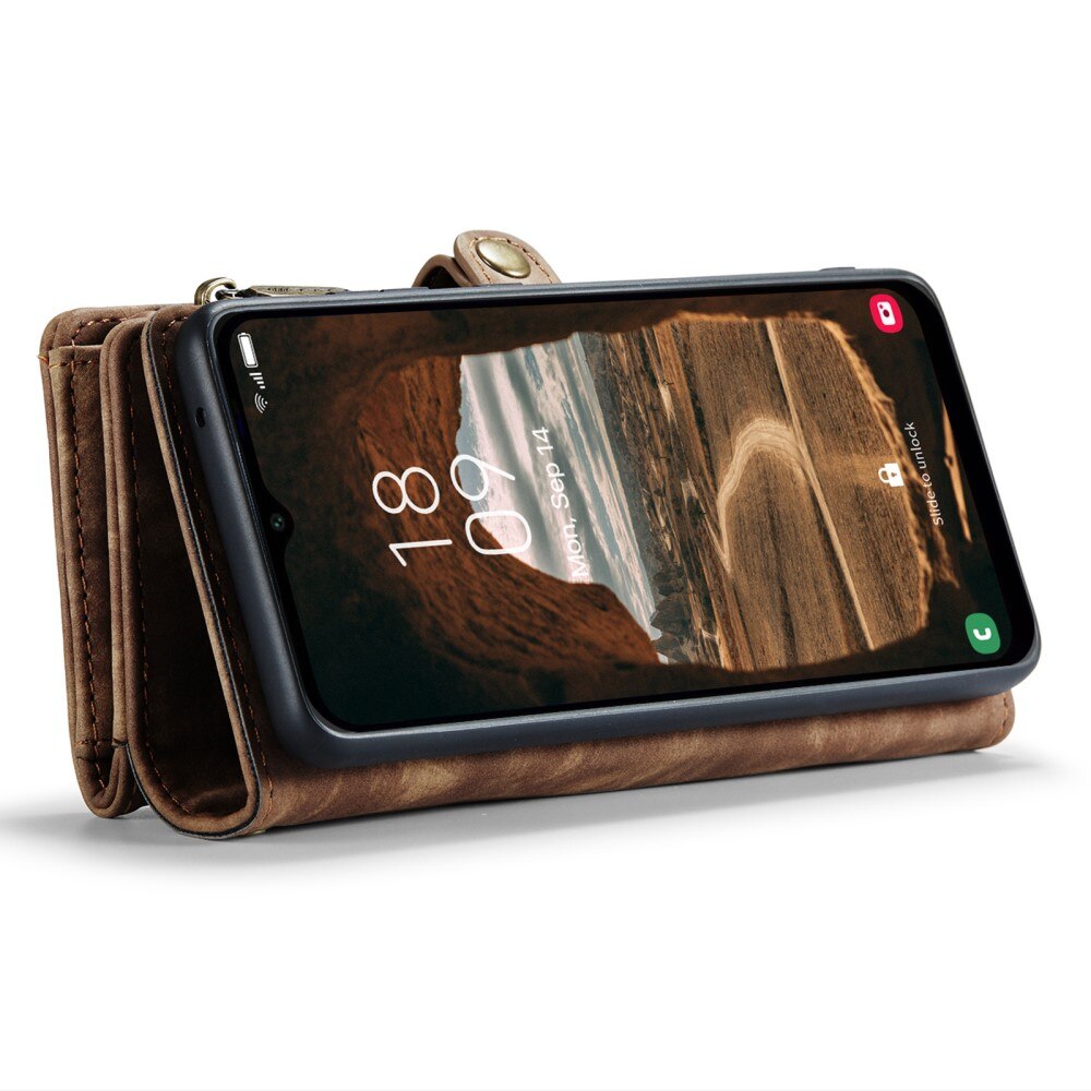 Multi-slot Hoesje Samsung Galaxy A34 Bruin