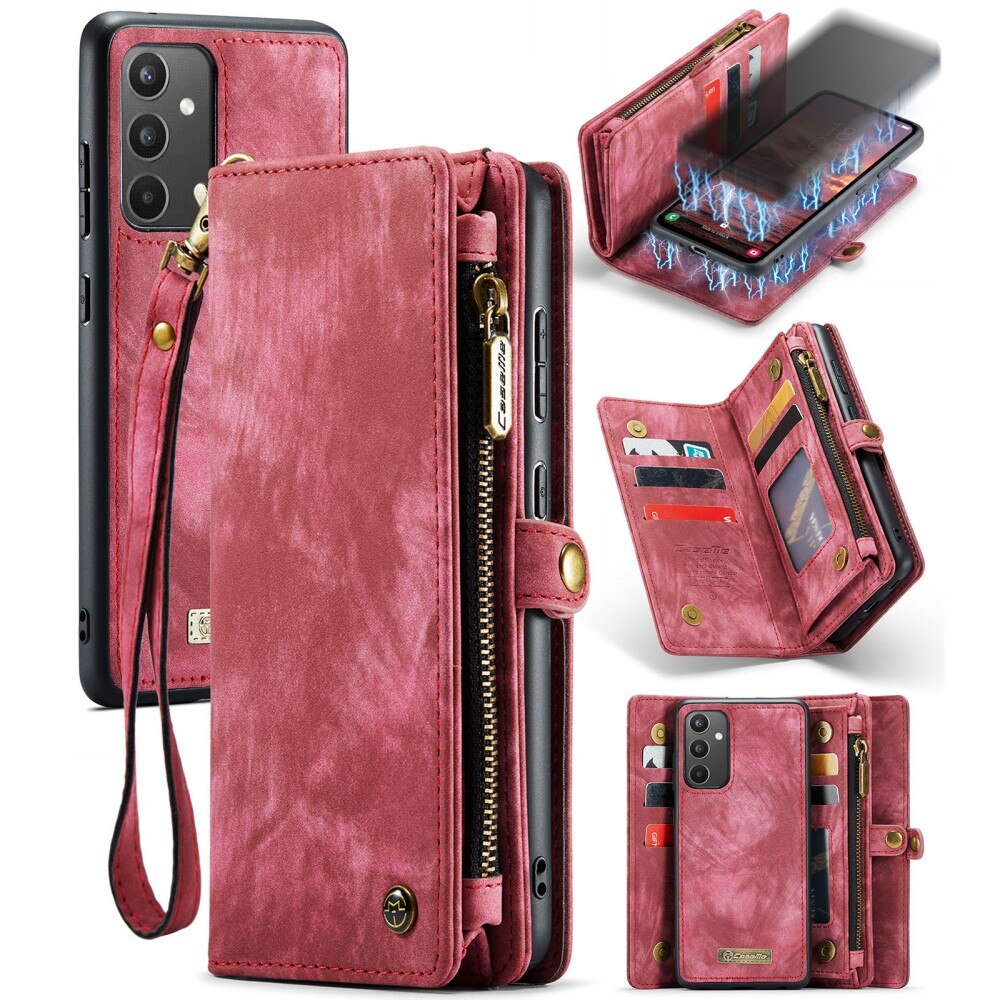 Multi-slot Hoesje Samsung Galaxy A34 Rood