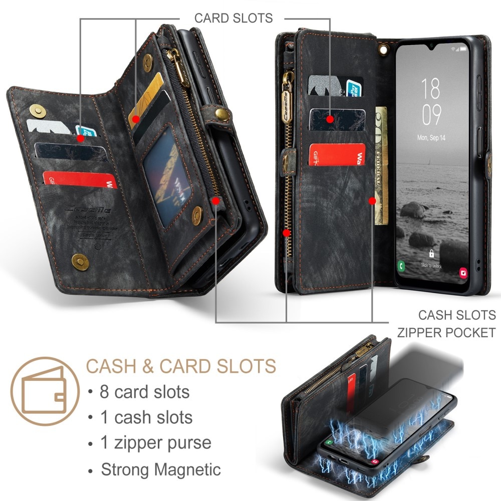 Multi-slot Hoesje Samsung Galaxy A54 grijs