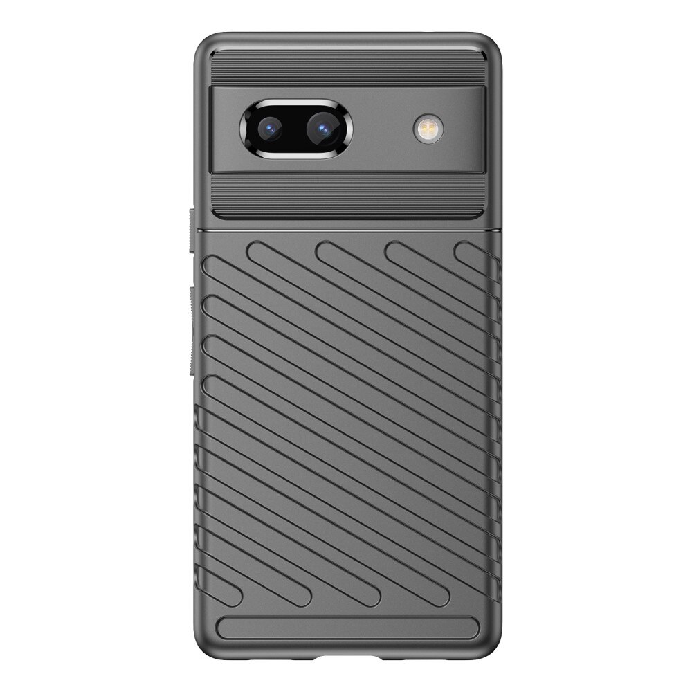 Google Pixel 7a Thunder TPU Case zwart