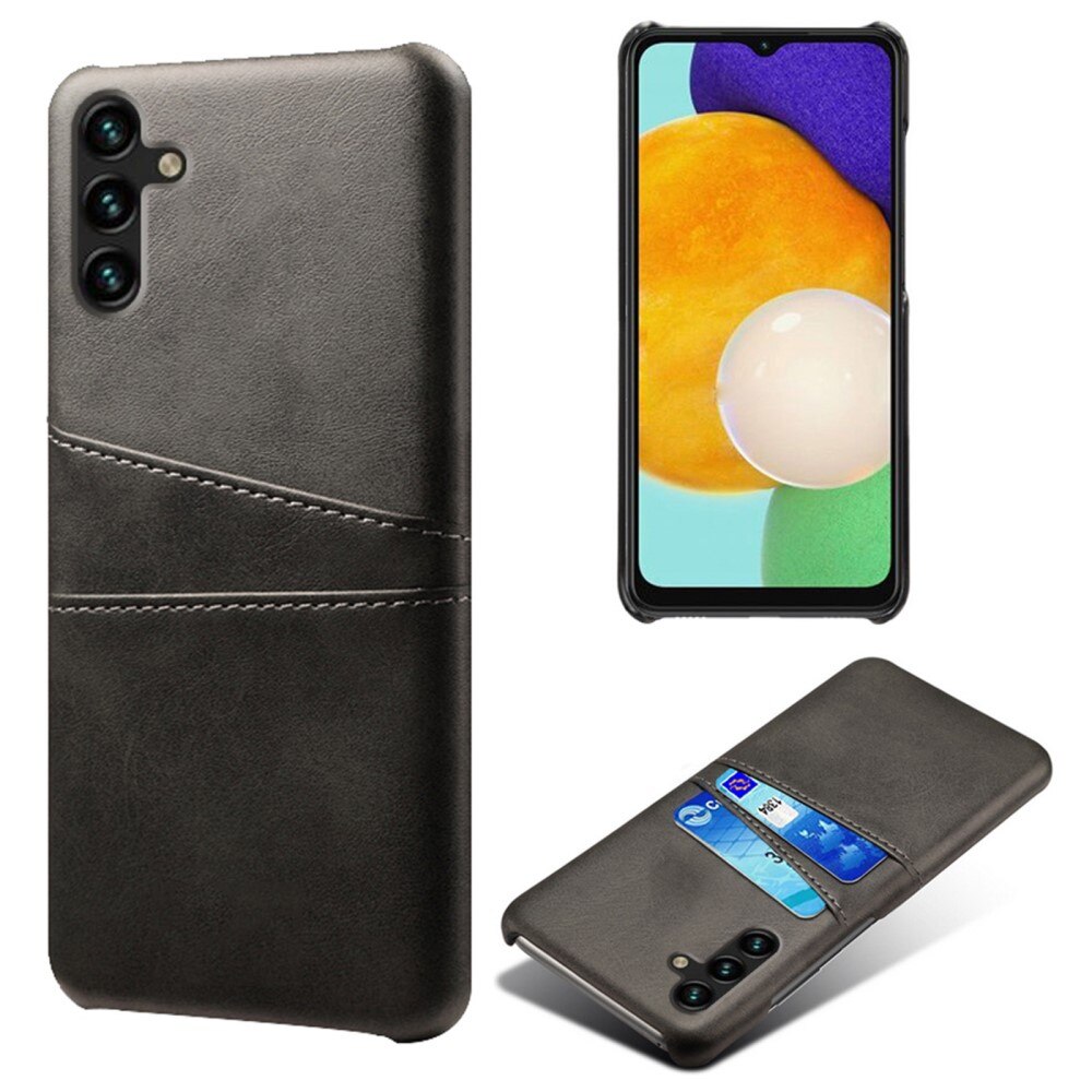 Card Slots Case Samsung Galaxy A34 Zwart